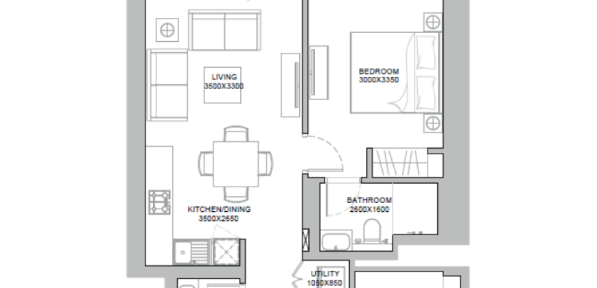 Apartments 1,5 bedroom