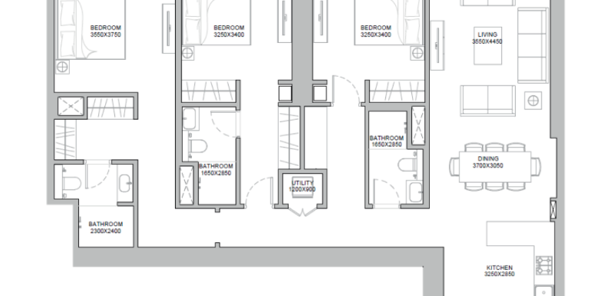 Apartments 3 bedroom