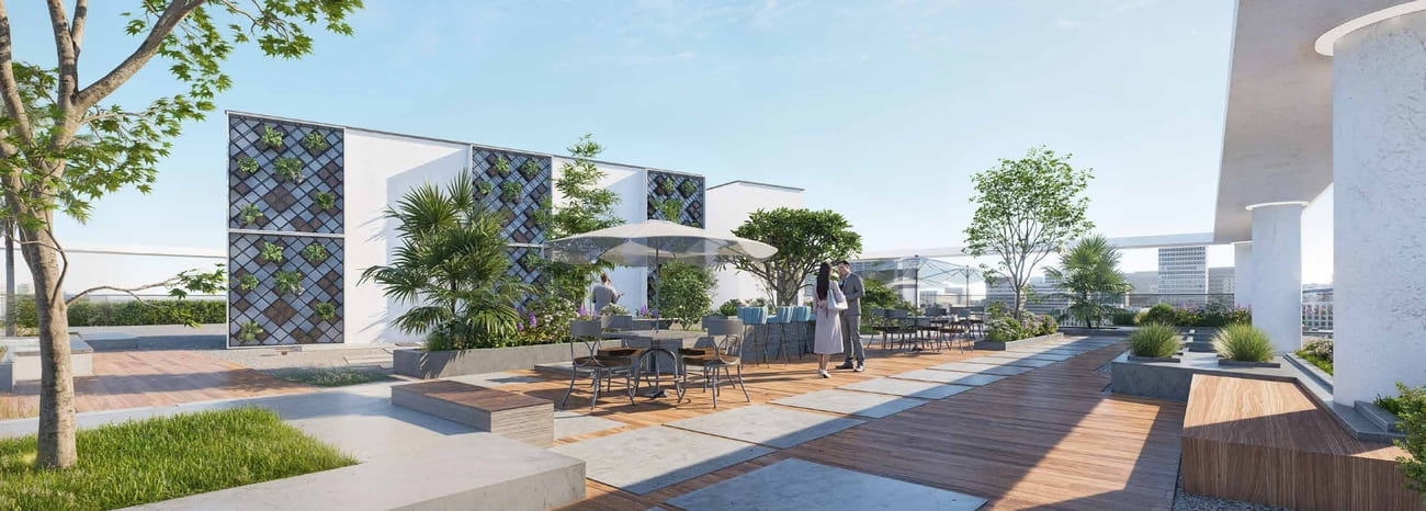 Rooftop Retreat & Natural Design Elements