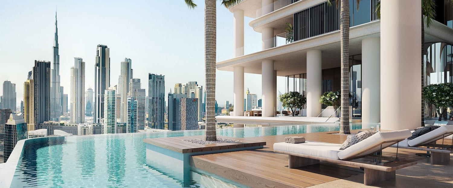 Stunning infinity-edge pool