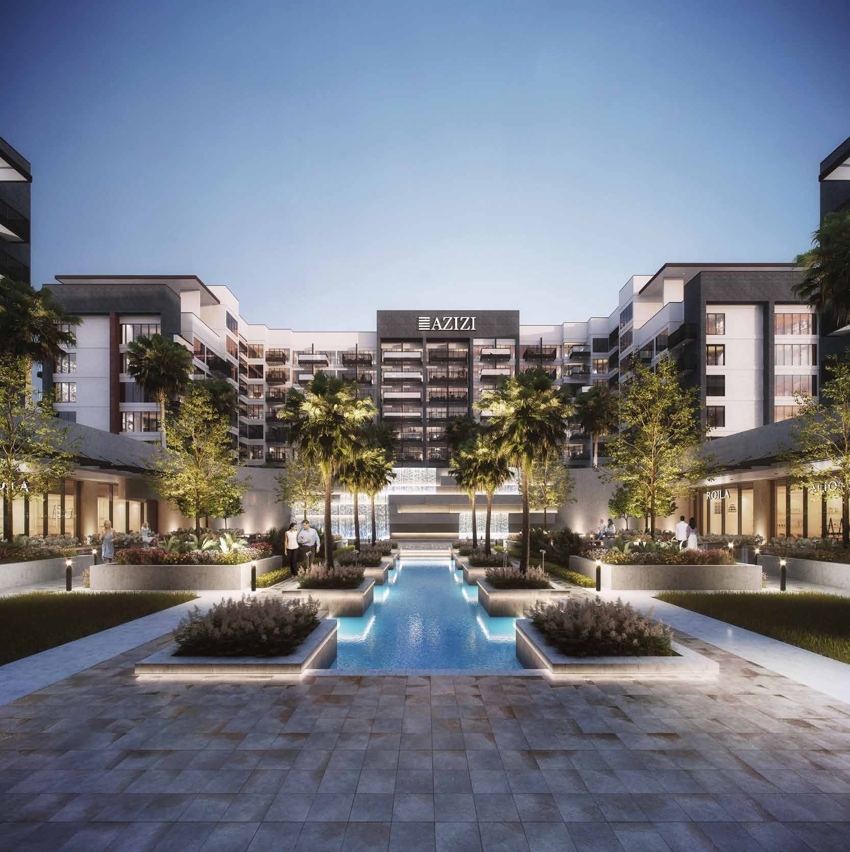 Landscaped gardens