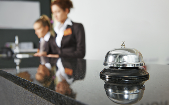 24hrs reception desk