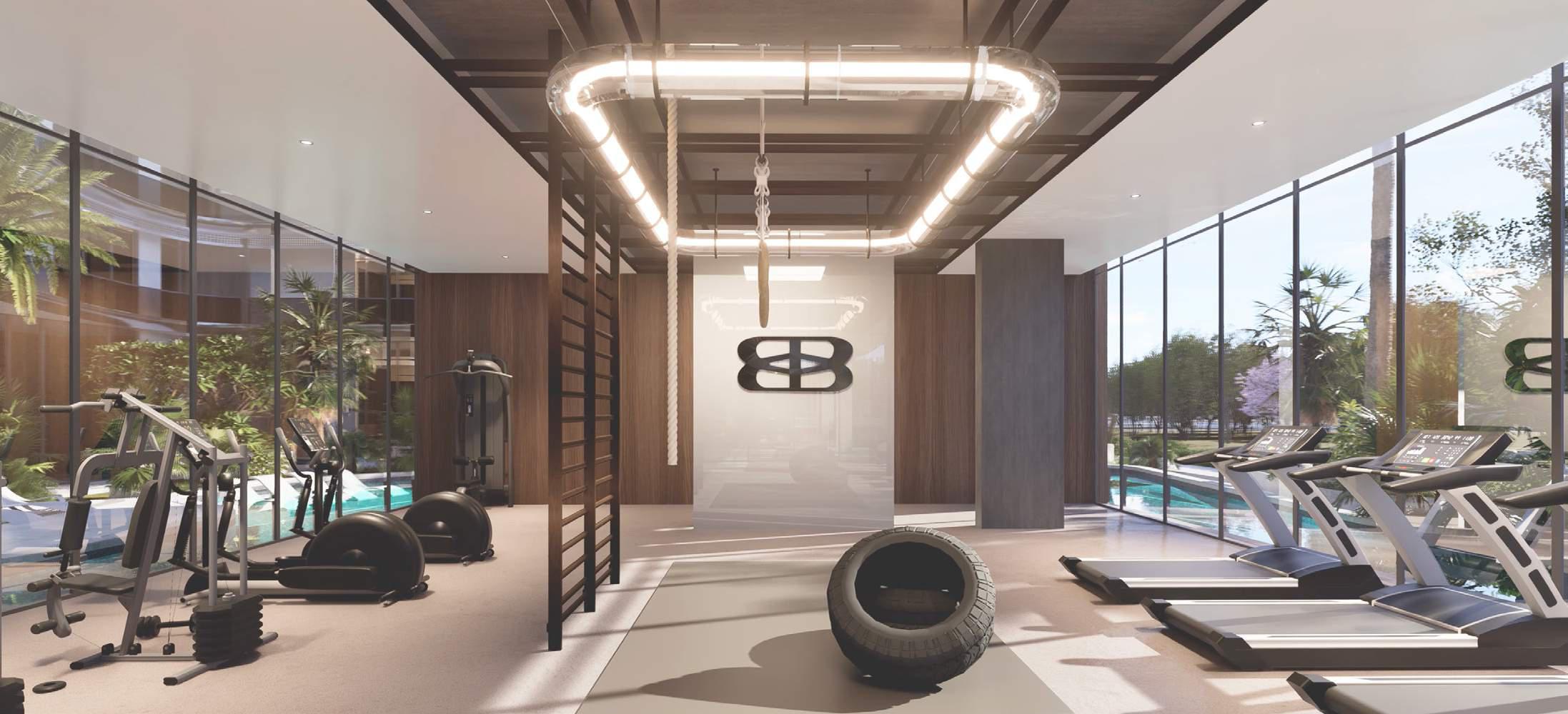 Panoramic Gym with Stunning Views