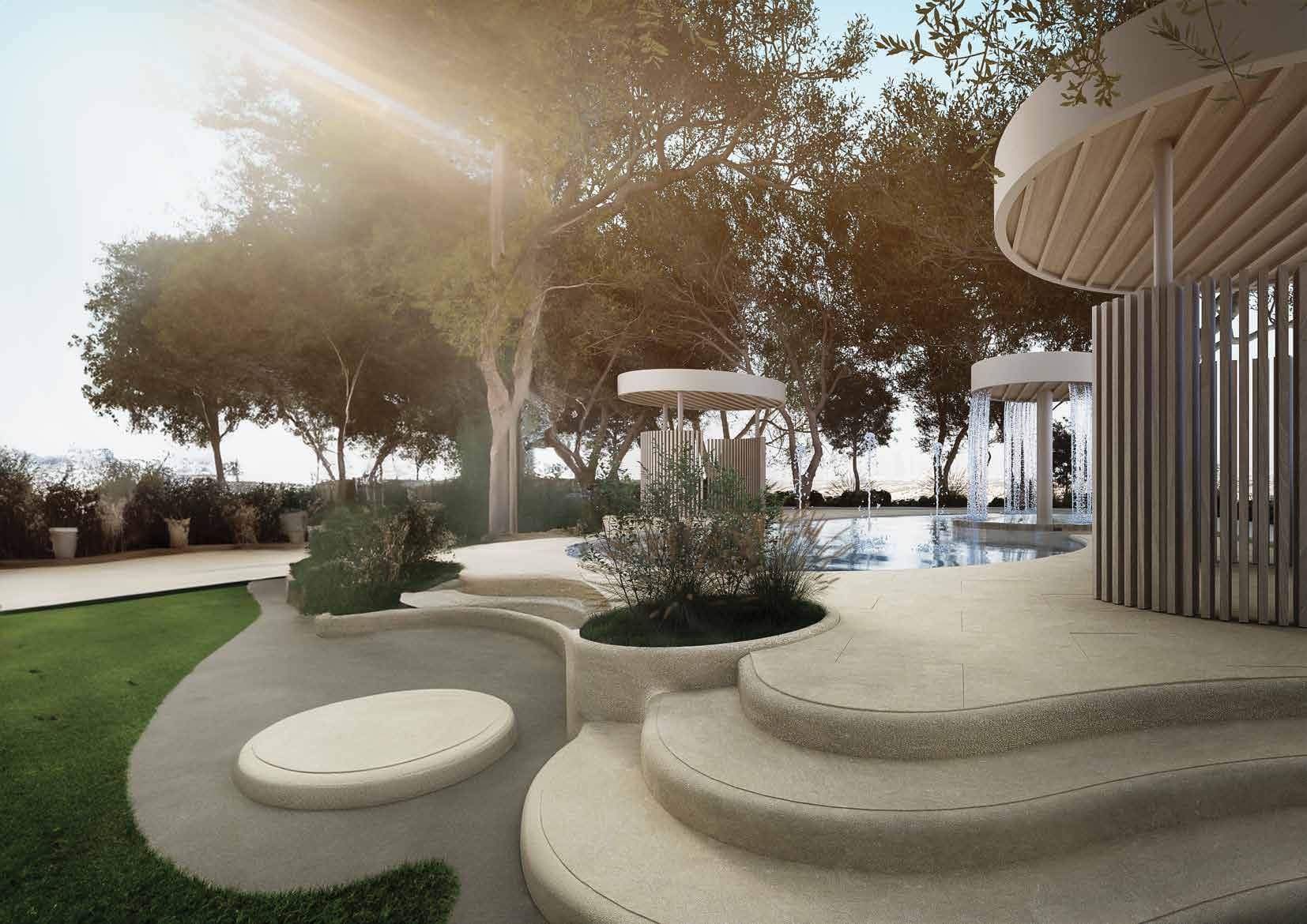 Zen Garden with Kids Pool