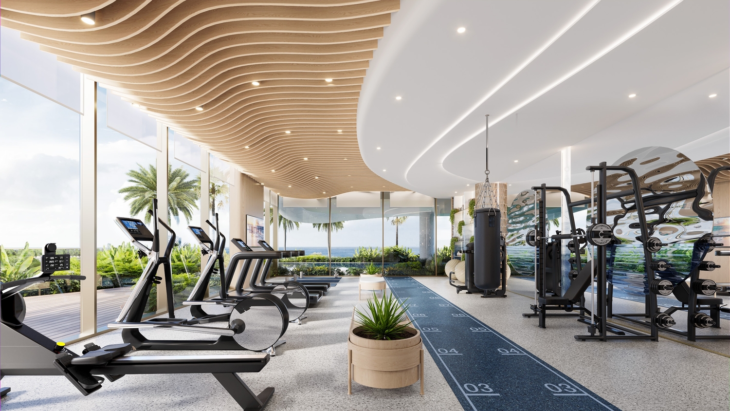 Fully Equipped Gym