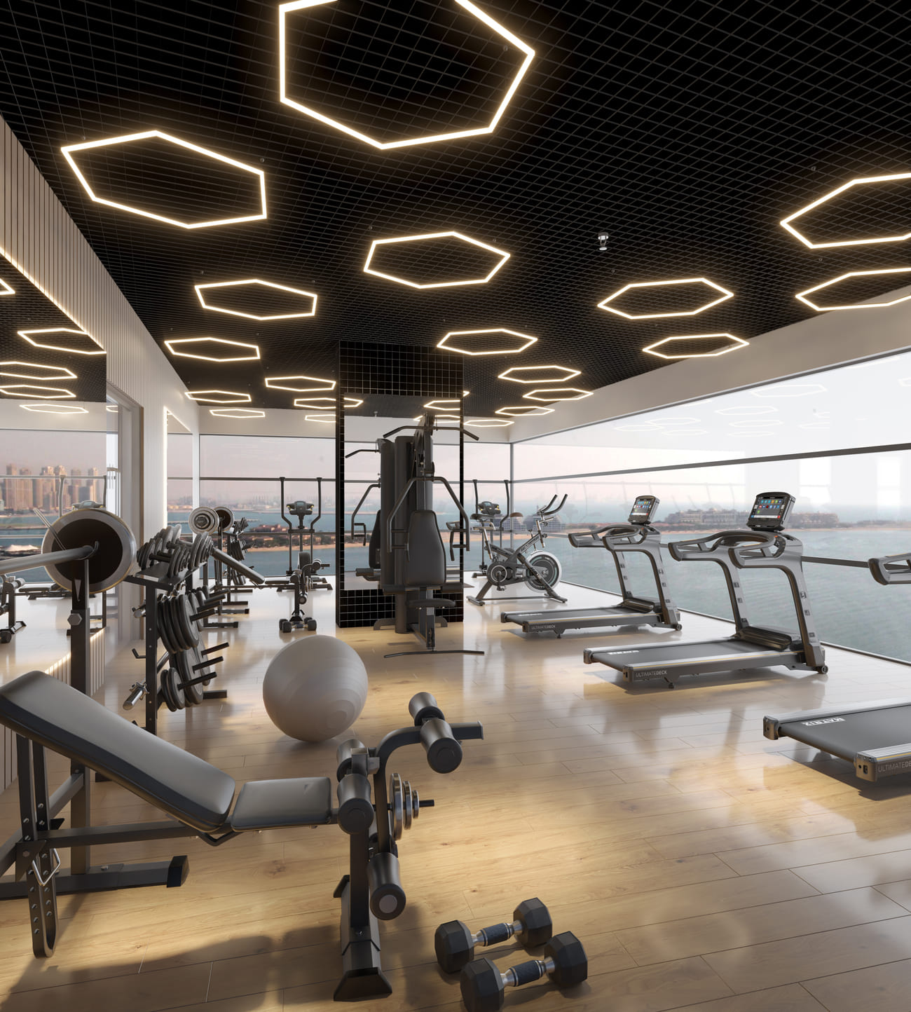 Indoor & Outdoor Gym