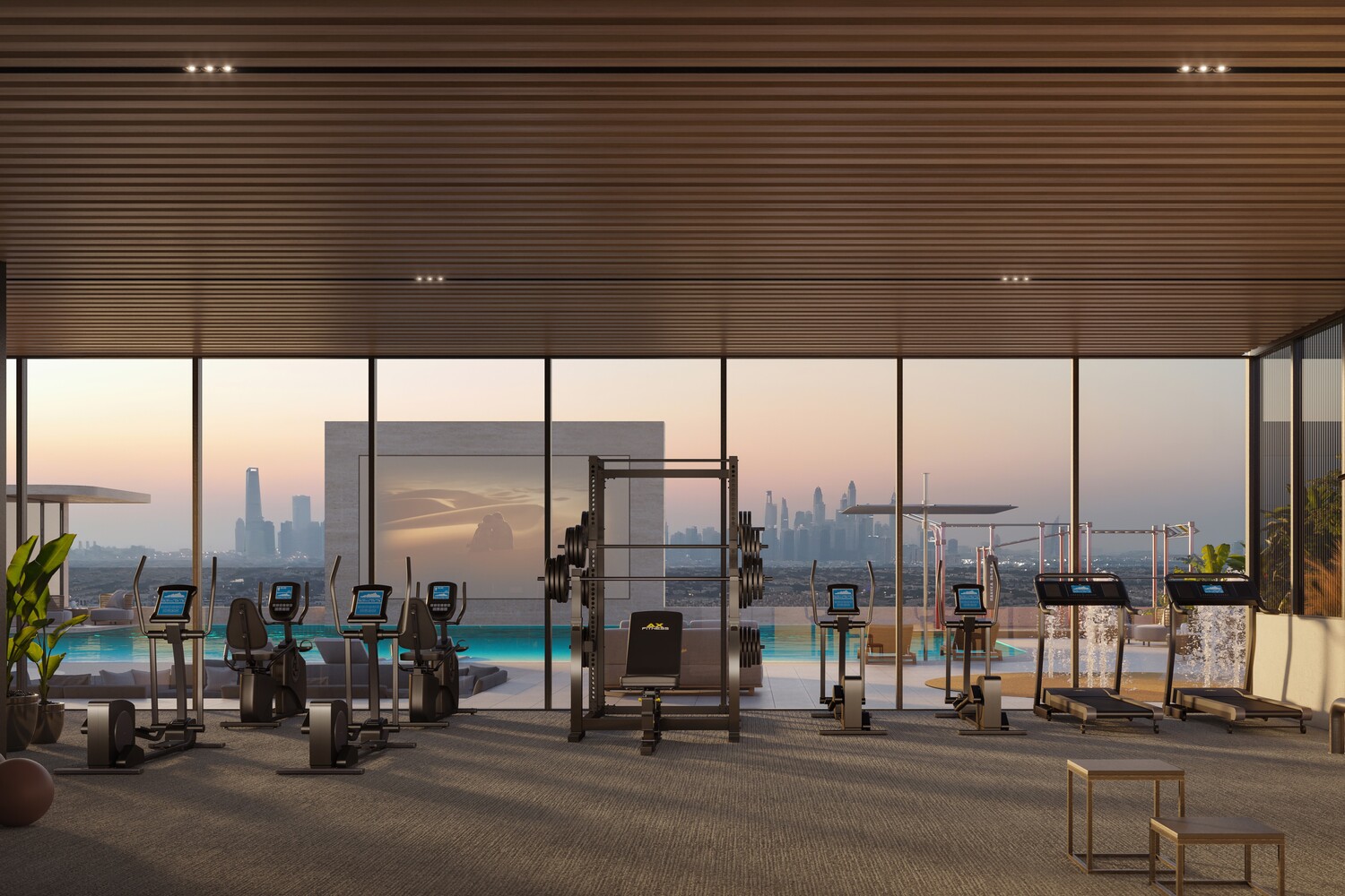 State-of-art Fitness Area