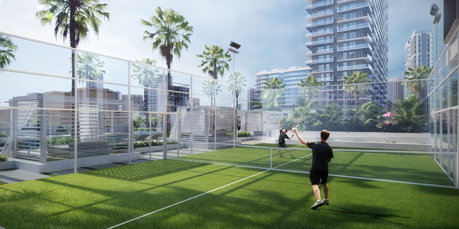 PADDLE COURTS AND SQUASH COURTS