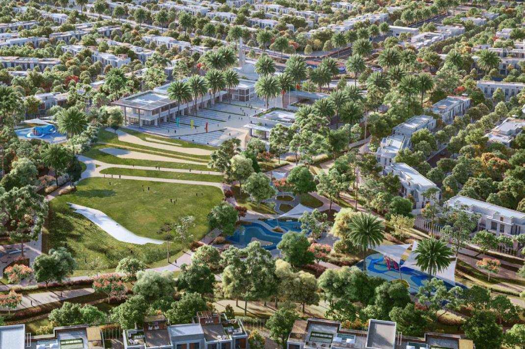 9,000 m2 Central Park