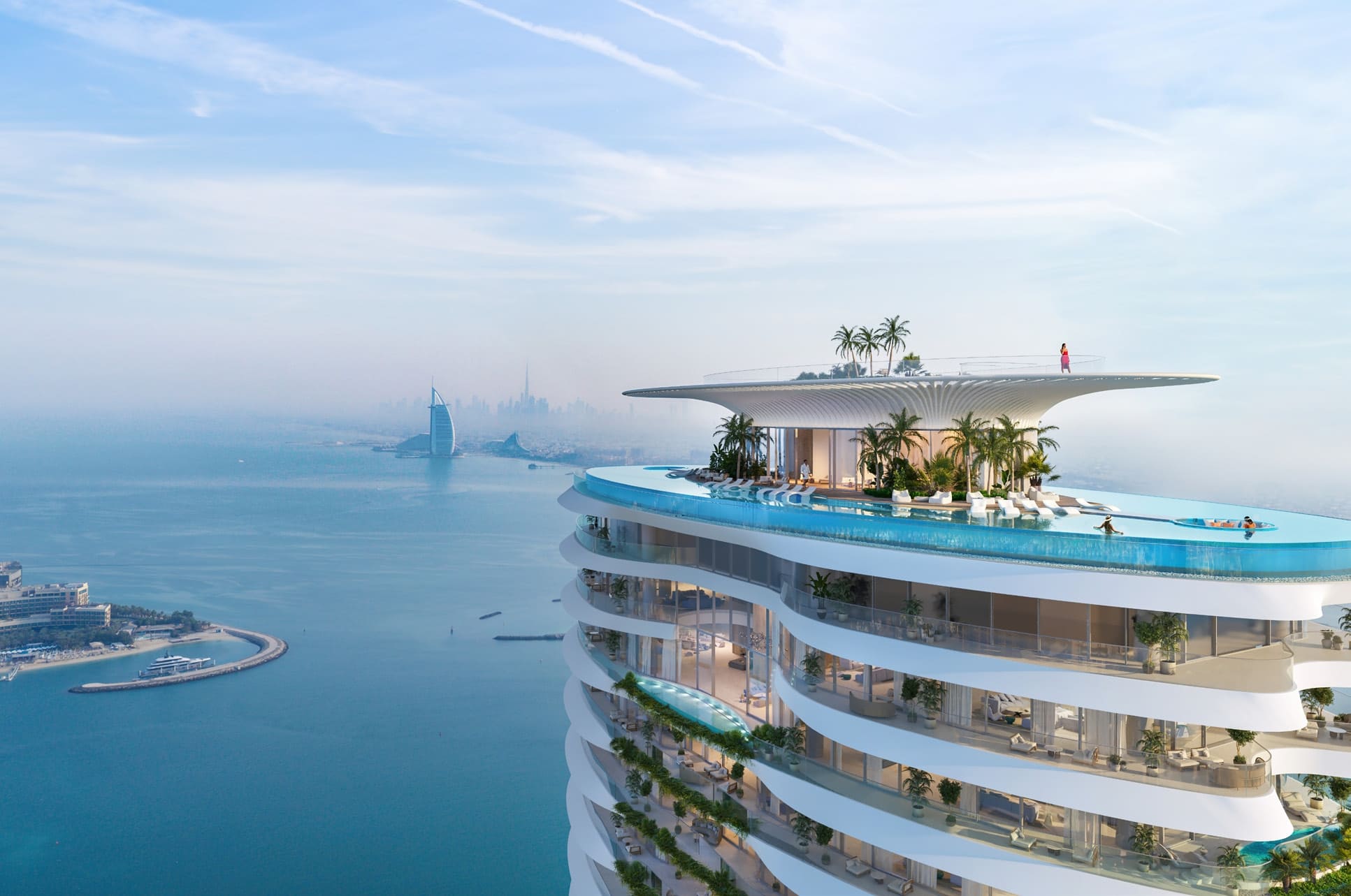 ROOFTOP AND 360 DEGREE VIEWING AREA LOCATED ON LEVEL 71 WITH AMENITIES