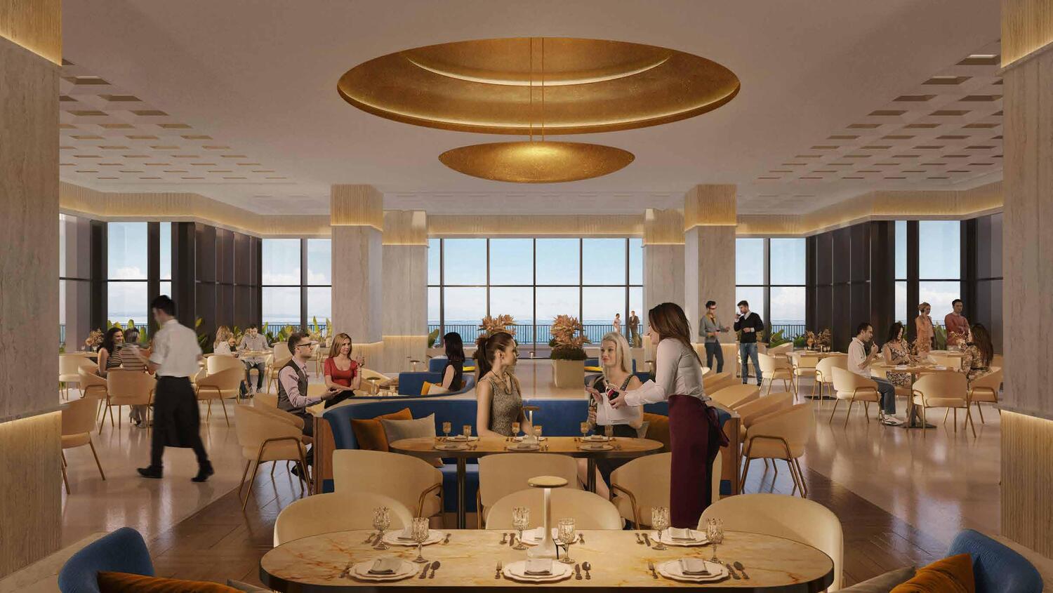 Floating Dining Pods