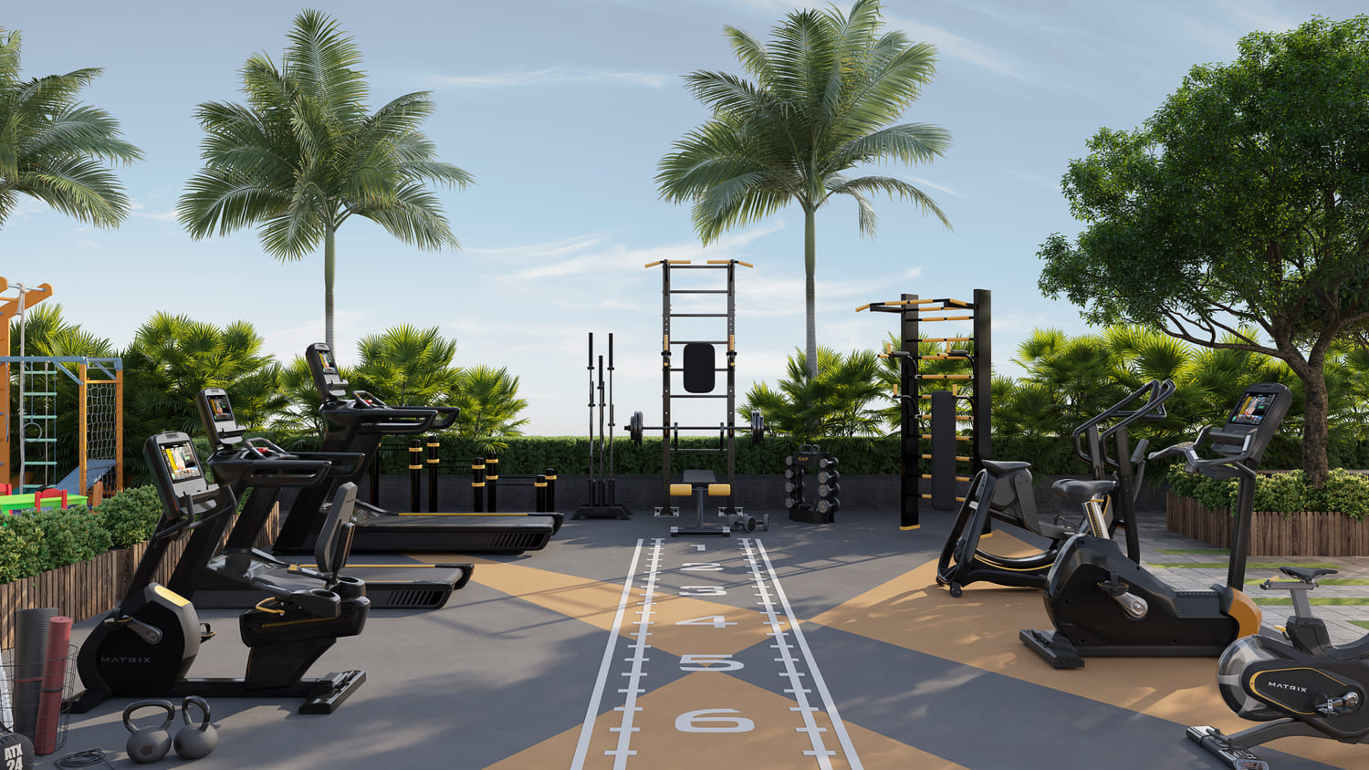 Al fresco gym