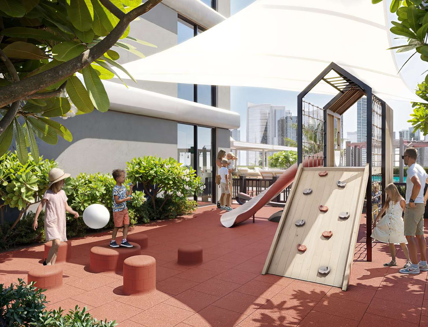 Outdoor Kids Play Area