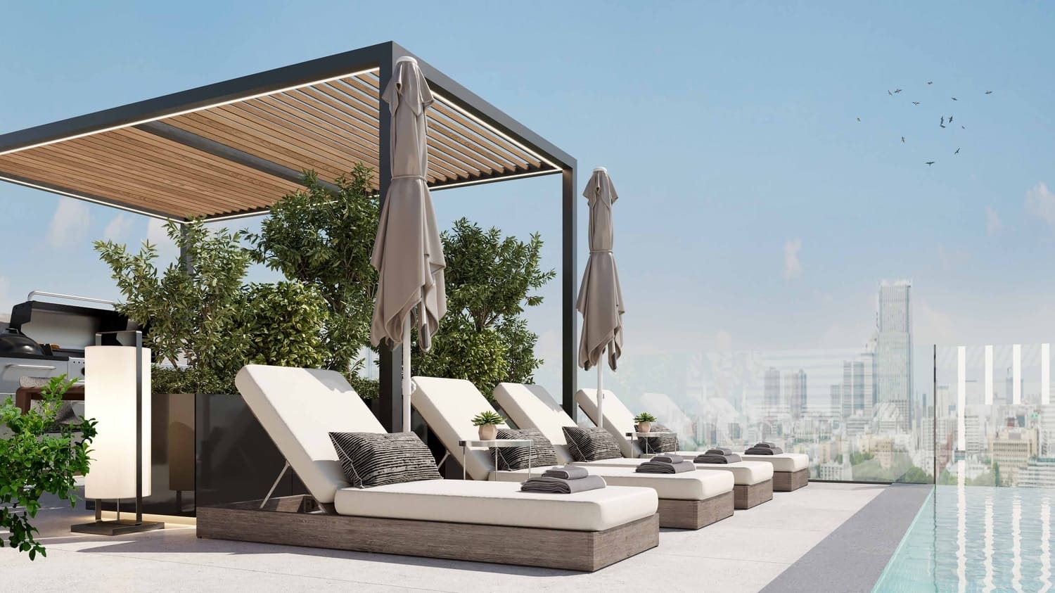 Pool Deck & Sun Loungers