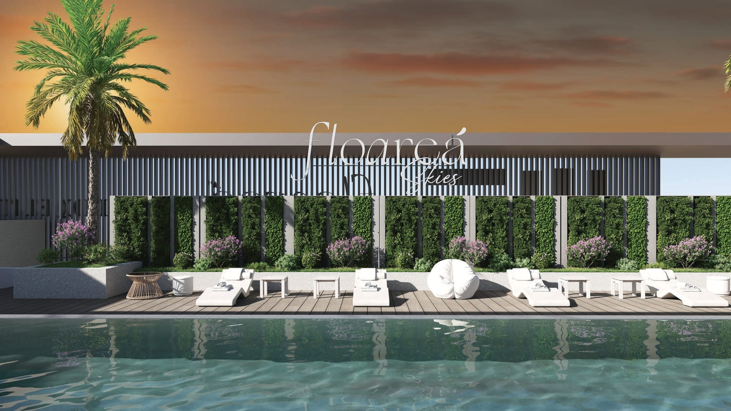 Pool Side Baja Shelves