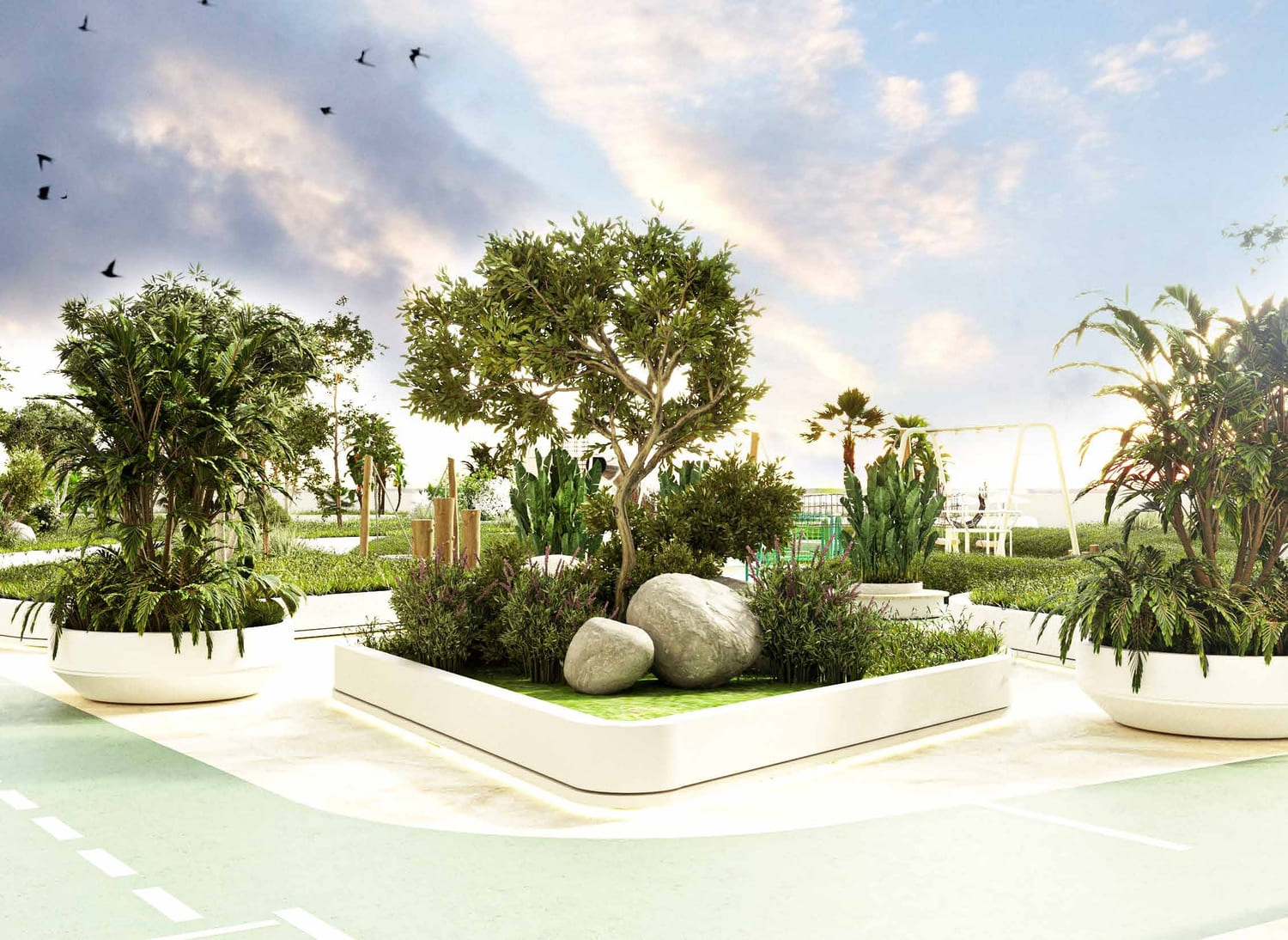 Private oasis