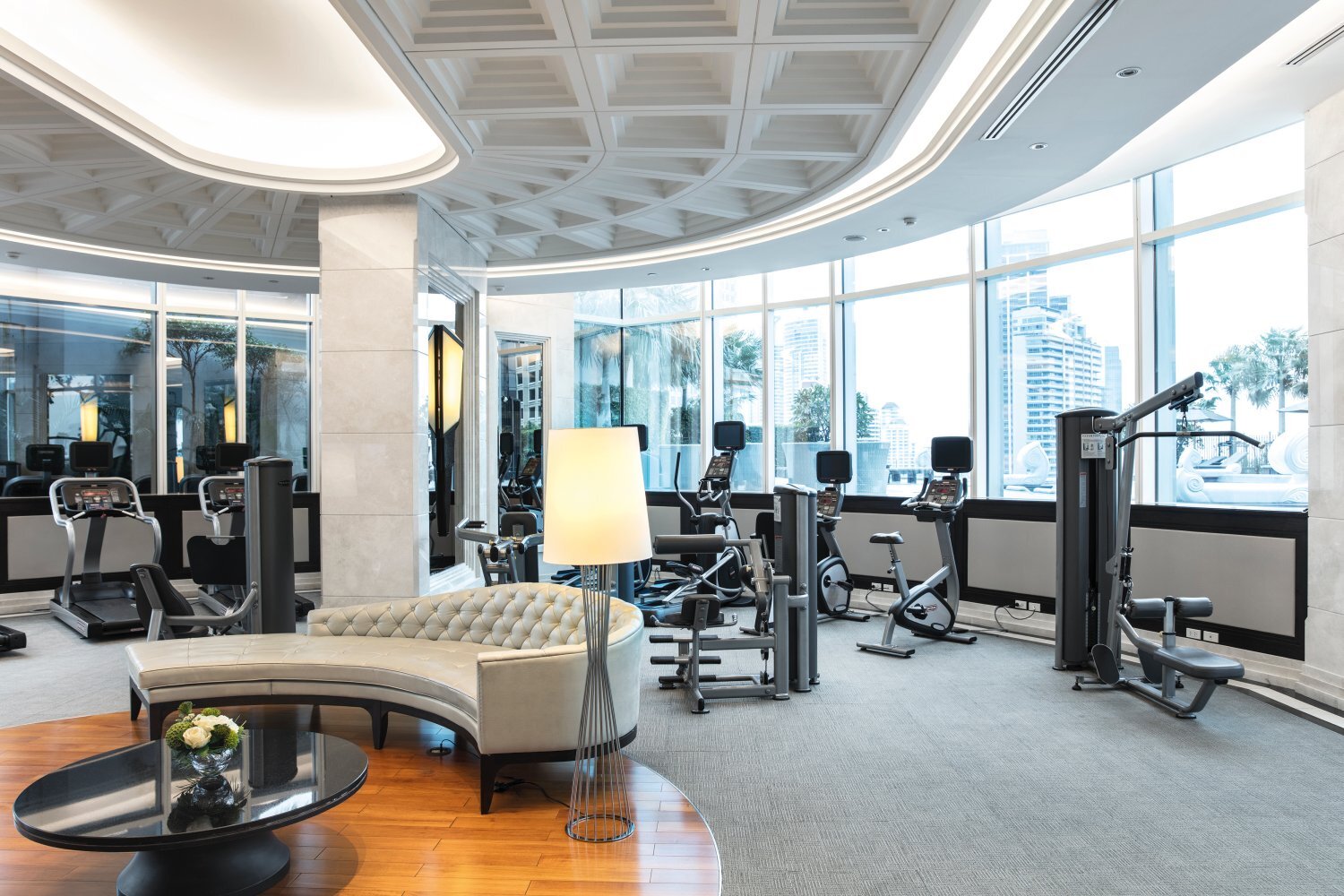 A State-of-the-art gymnasium