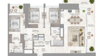Palace Residences Creek Blue