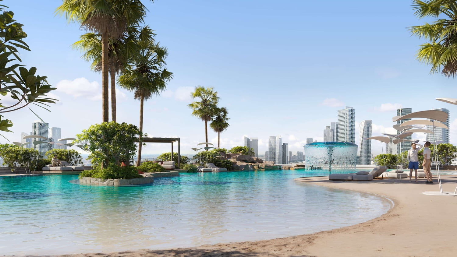 Aqua & Sand Oasis