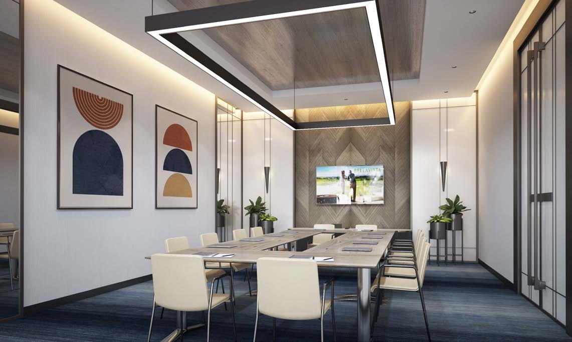 Four well-equipped meeting rooms