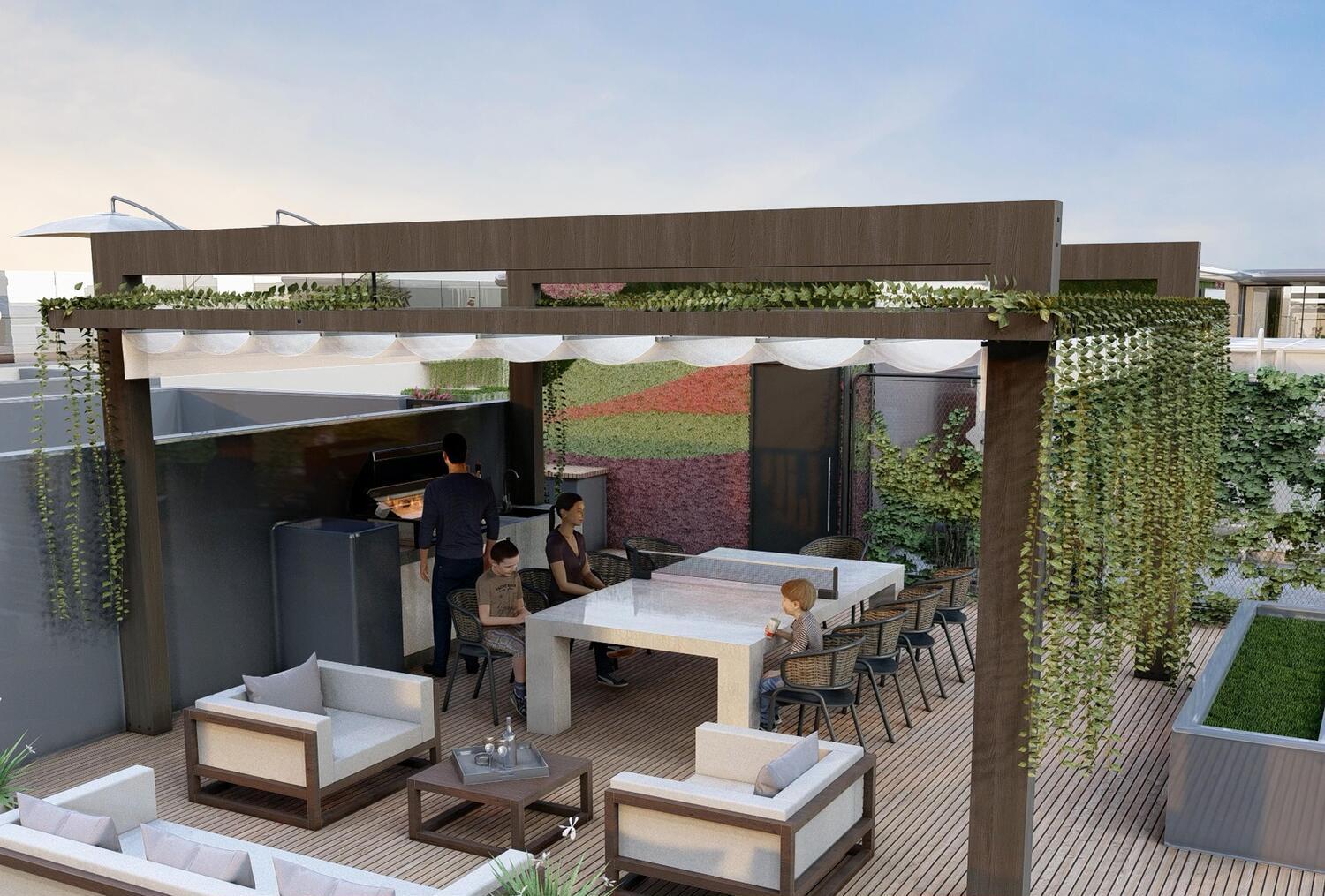 BBQ & Dining Area