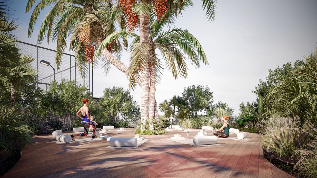 Yoga Deck To Unwind and Recharge
