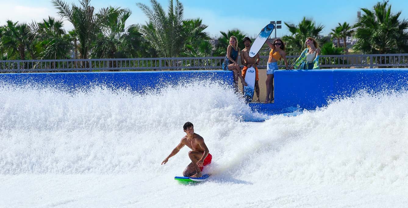 Surfing spot