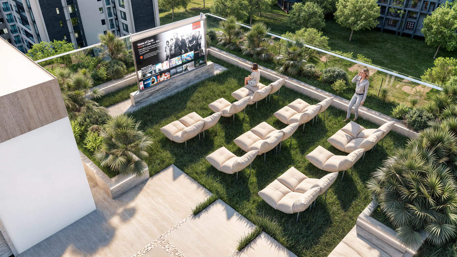 Rooftop Open Air Cinema