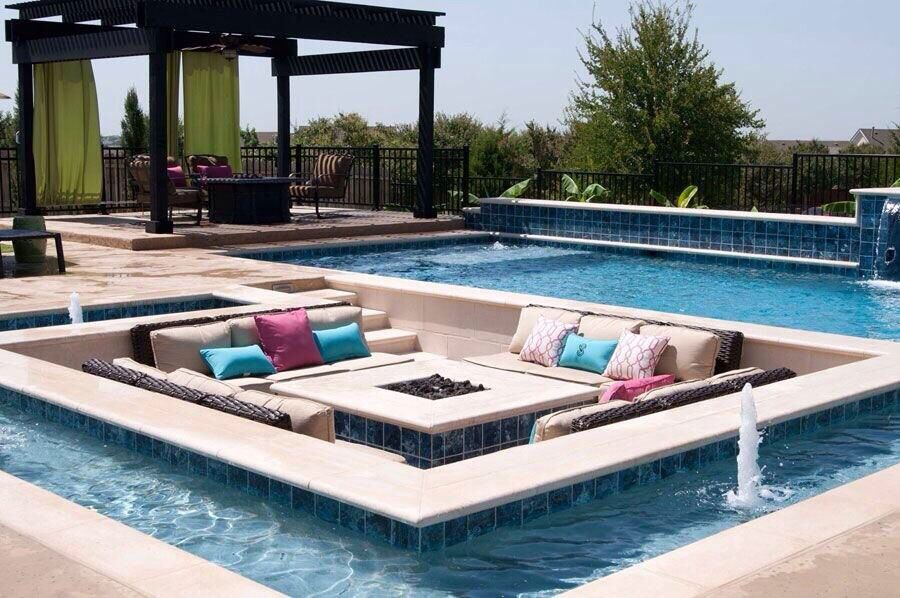 Fire Pits & Shaded Gazebo