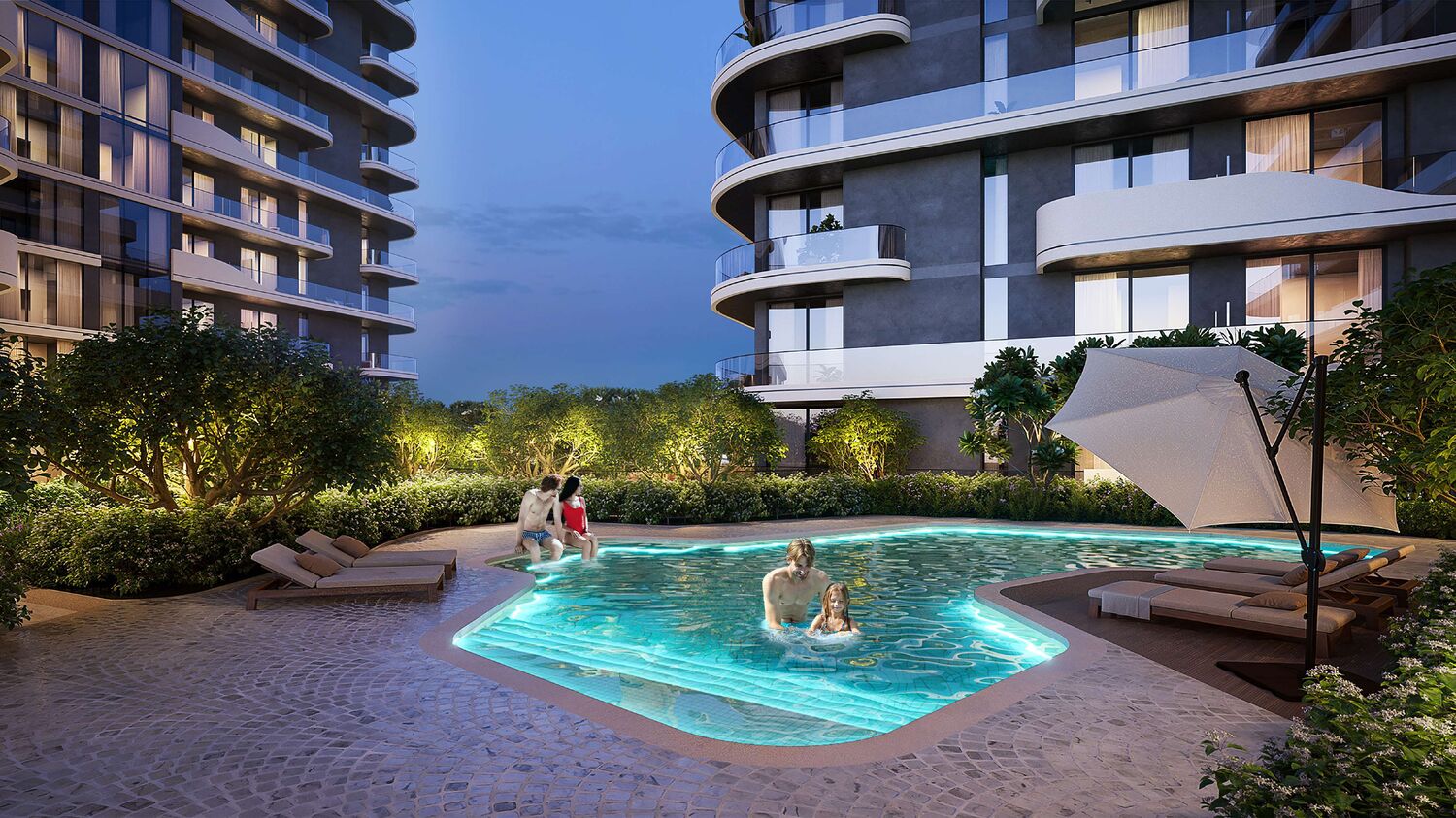Temperature Control Swimming Pool