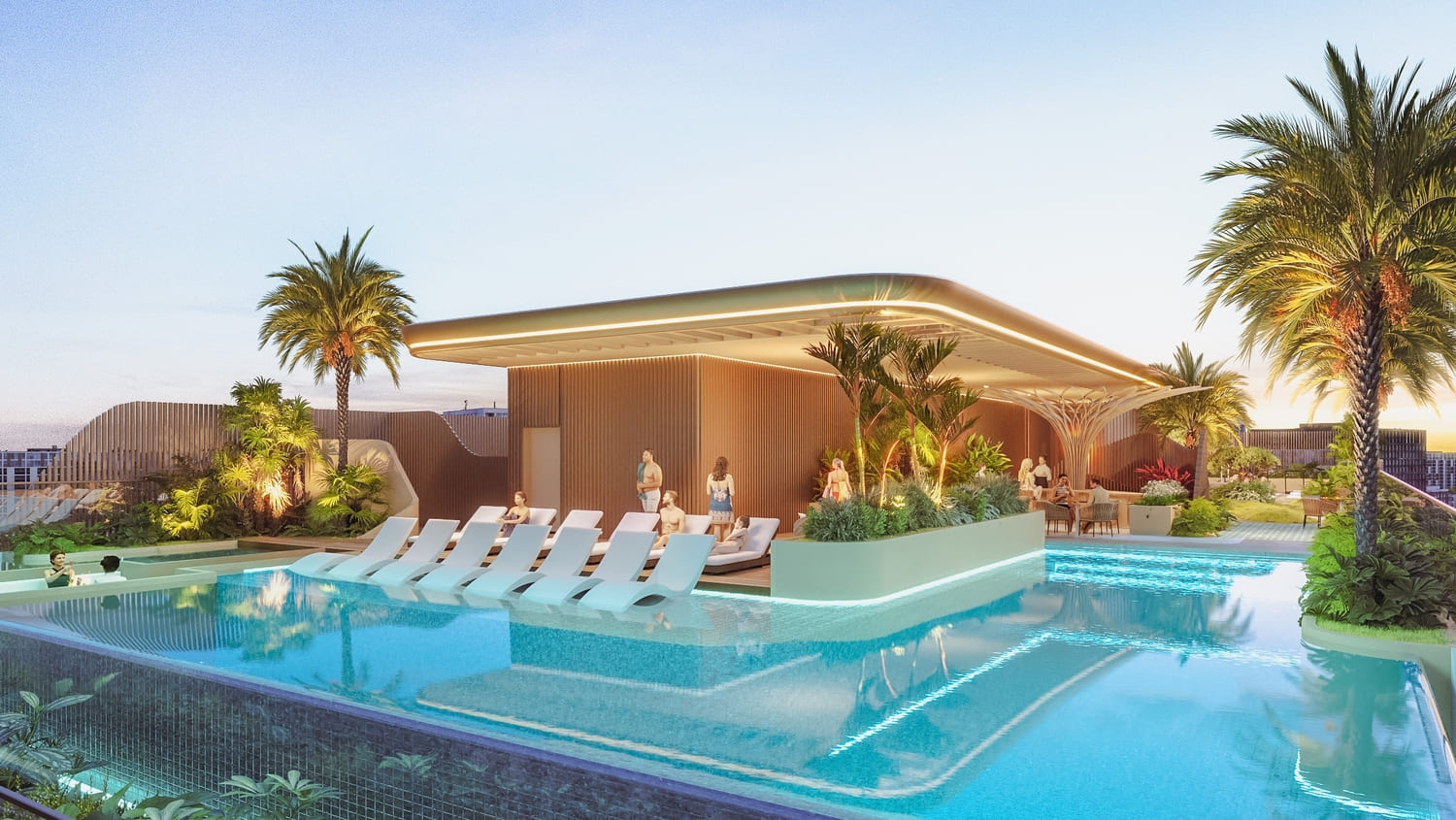 Infinity Pool & Jacuzzi