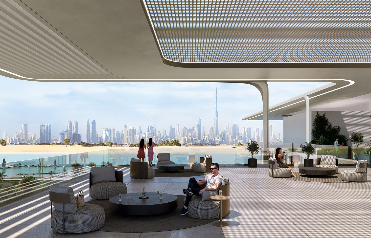 Rooftop Marina Lounge